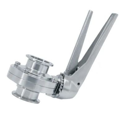 Ein guter Preis. Gesundheitliche Tri Klammern-hygienisches Drosselventil SS 316L DN250 Online