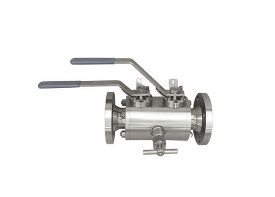 Ein guter Preis. Doppeltes Kugelventil der Blutungs-und Block-Sockel-Schweißungs-ASME150 DBB Online
