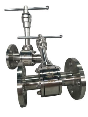Ein guter Preis. DN100mm-Flansch-Art kälteerzeugendes Kugelventil für LO2 Online
